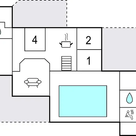 펜션 4 Bedroom In